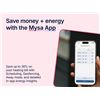 Image 11 : Mysa Smart Thermostat V2 for Electric Baseboard Heaters; Touchscreen, WiFi Programmable - NEW