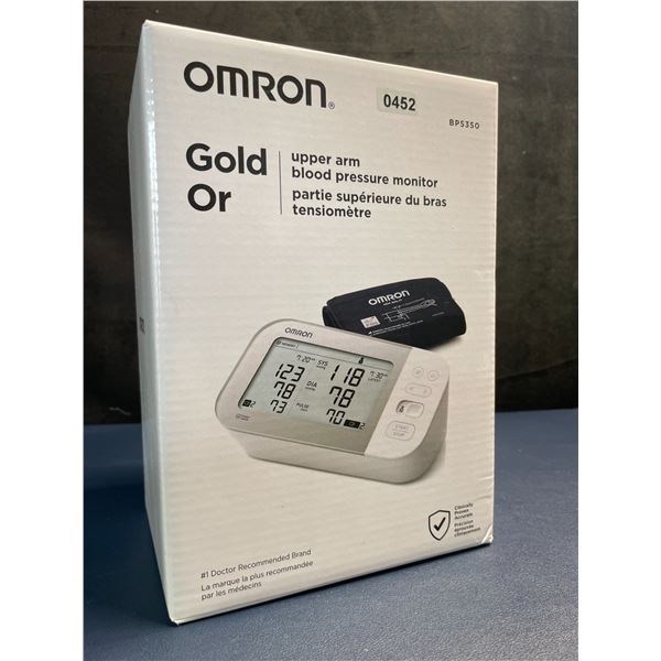 OMRON Gold Upper Arm Blood Pressure Monitor w/ Smart App/Bluetooth - BRAND NEW!