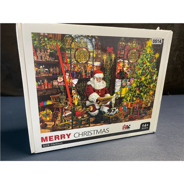 1000PC Christmas/Holiday Jigsaw Puzzle for Adults (70 x 50cm Size) - New Sealed!