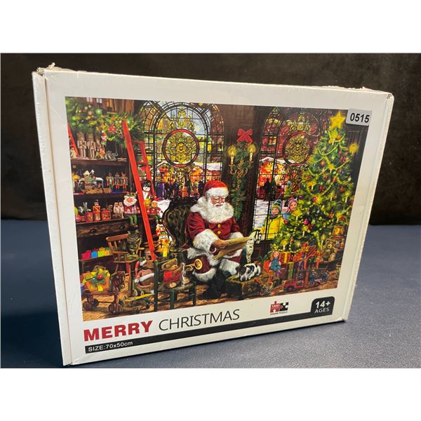 1000PC Christmas/Holiday Jigsaw Puzzle for Adults (70 x 50cm Size) - New Sealed!