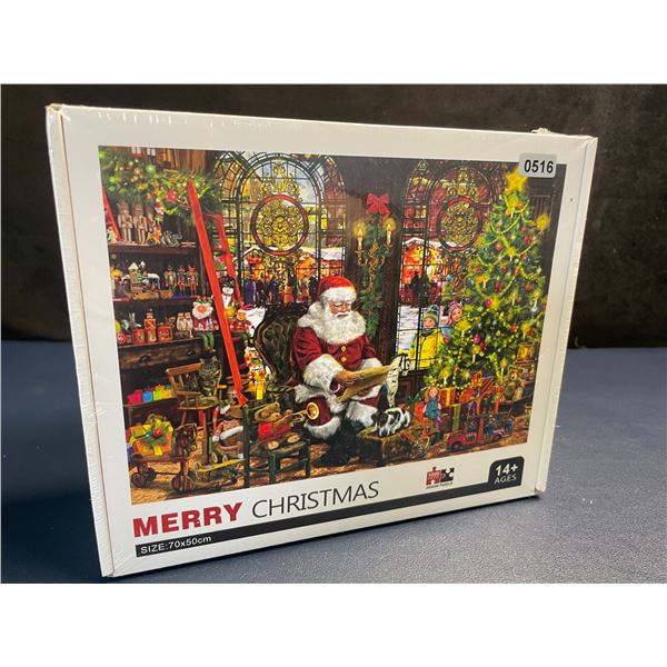 1000PC Christmas/Holiday Jigsaw Puzzle for Adults (70 x 50cm Size) - New Sealed!