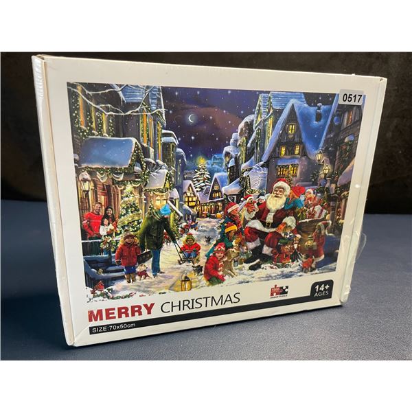 1000PC Christmas/Holiday Jigsaw Puzzle for Adults (70 x 50cm Size) - New Sealed!