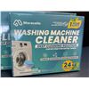 Image 2 : 4 Boxes of Washing Machine Cleaner/Descaler Tablets (28 Tablets/Box) Works with All Machines - New!