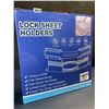 Image 1 : 4PC Locking Bed Sheet Holder Set - Keeps Bed Sheets Tight/Secure; Easy to Install - New!