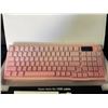 Image 10 : RedThunder K95 Wireless Mechanical Keyboard; Smart TFT Screen, RGB Backlit - Gradient Pink - NEW