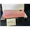Image 9 : RedThunder K95 Wireless Mechanical Keyboard; Smart TFT Screen, RGB Backlit - Gradient Pink - NEW