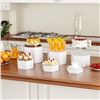 Image 3 : 6PC Metal Buffet Risers/Hexagon Jewelry Display Risers for Display/Catering/Showcases - New