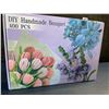 Image 6 : 400PC DIY Pipe-Cleaner Flowers/Handmade Bouquet Crafting Kit - Pink Flower Making Kit - New!