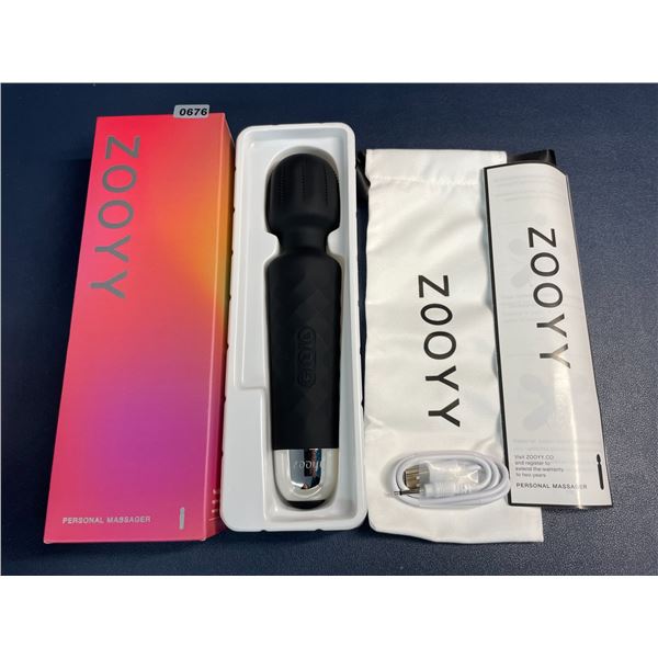 Zooyy Rechargeable Personal Massager/Vibrator Sex Toy with 20 Vibration Patterns - Brand New!