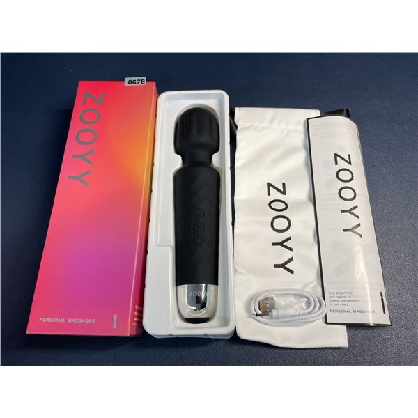Zooyy Rechargeable Personal Massager/Vibrator Sex Toy with 20 Vibration Patterns - Brand New!