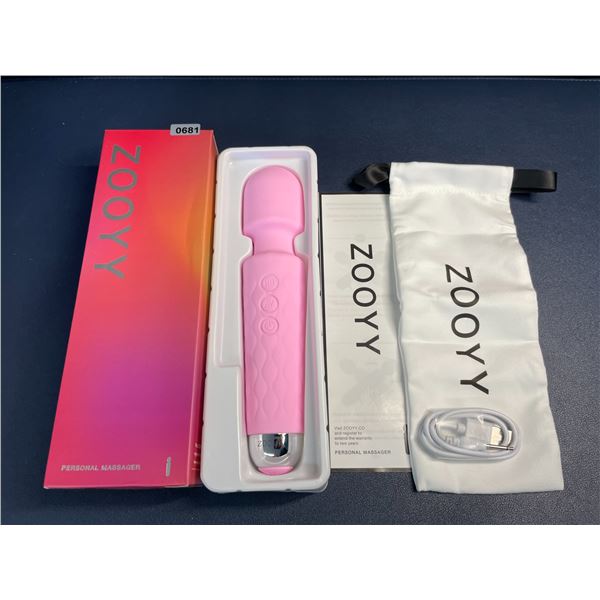 Zooyy Rechargeable Personal Massager/Vibrator Sex Toy with 20 Vibration Patterns - Brand New!