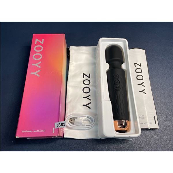 Zooyy Rechargeable Personal Massager/Vibrator Sex Toy with 20 Vibration Patterns - Brand New!