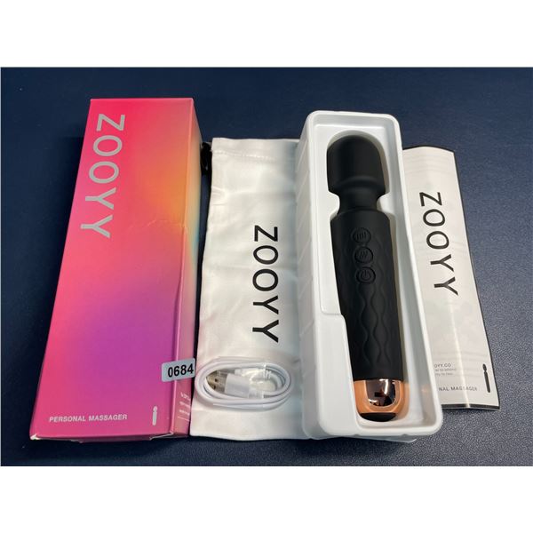Zooyy Rechargeable Personal Massager/Vibrator Sex Toy with 20 Vibration Patterns - Brand New!