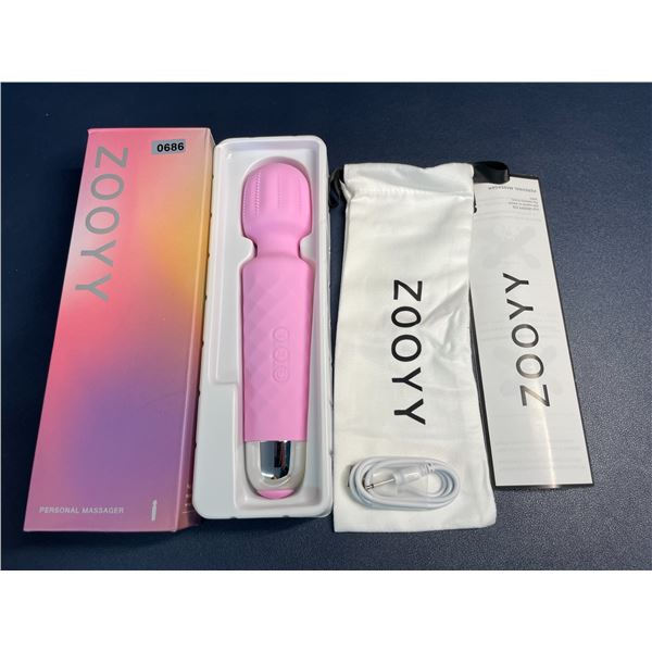 Zooyy Rechargeable Personal Massager/Vibrator Sex Toy with 20 Vibration Patterns - Brand New!