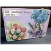 Image 6 : 400PC DIY Pipe-Cleaner Flowers/Handmade Bouquet Crafting Kit - Pink Flower Making Kit - New!