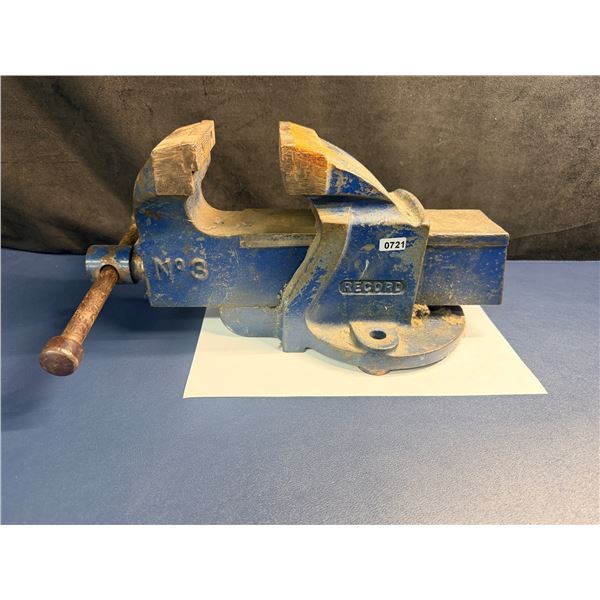 No3 Record Vice - 4inch Jaws - Used