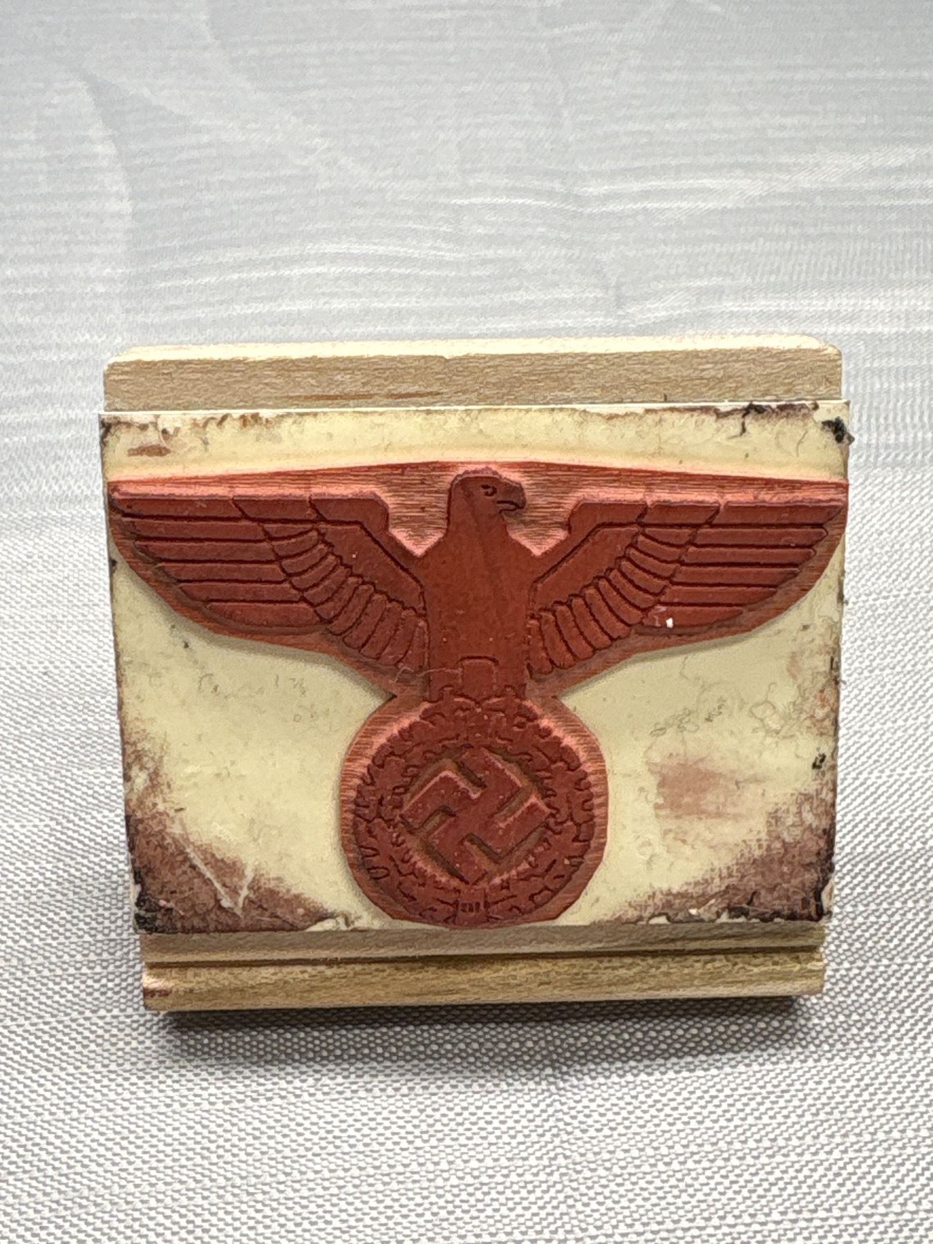 A Reproduction WW2 German Ink Stamp