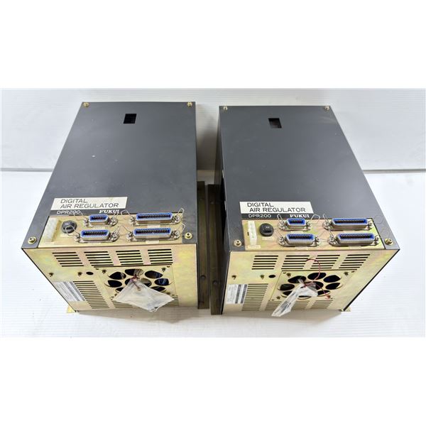 (2) Fukui #DPR200 / #DPR204-3B0-0000-0 Digital Air Regulators