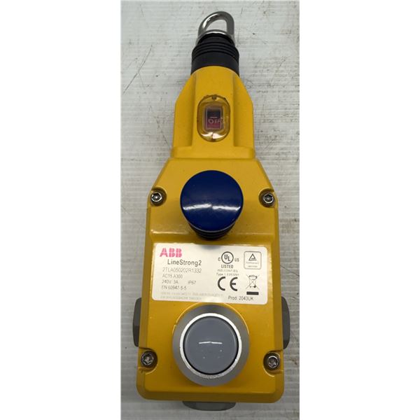 ABB #2TLA050202R1332 Line Strong 2 Rope Pull Grab Wire Safety Switch