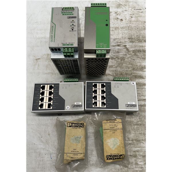 Lot of (6) Misc. Phoenix Contact Items