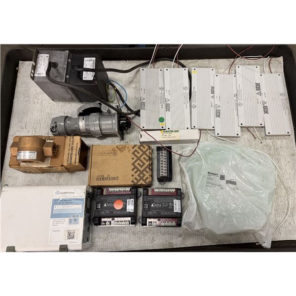 Lot of Misc. Simco, Sew, Hubbell, Qnap Items Plus More