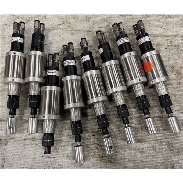 (8) Kinex Cappers #2 OF Pneumatic Bottle Capper Tool w/C100