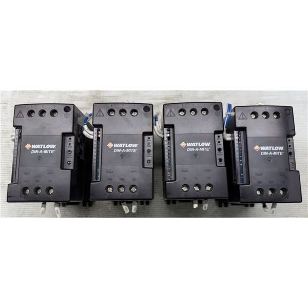 (4) Watlow #DC10-24K1-0000 Solid State Power Controls