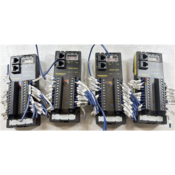 (4) Turck #FEN20-16DXF Modules