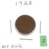 Image 1 : 1928 Canada Small Cent ,Key Date