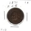 Image 1 : 1871 PEI Large ONE CENT