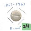 Image 1 : 1967 Canadian Dime