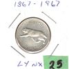 Image 1 : 1967 Canadian Quarter