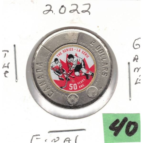 2022 Canadian Toonie