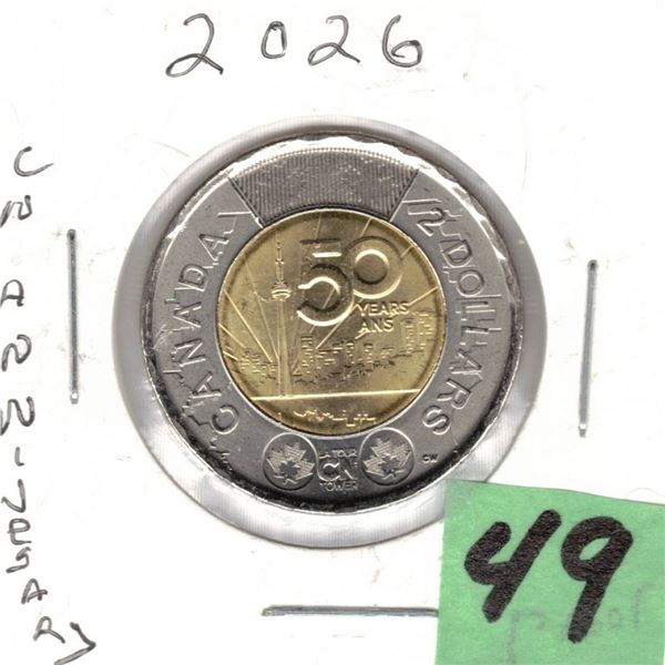 2026 Canadian Toonie, PROOF