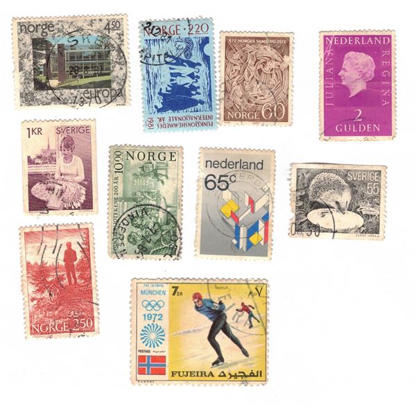 Ten Stamps