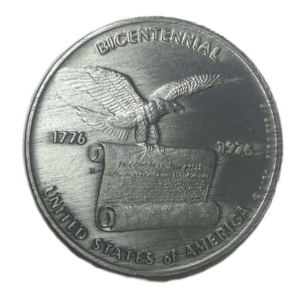 United States Bicentennial commemorative medal , 51 mm in diameter