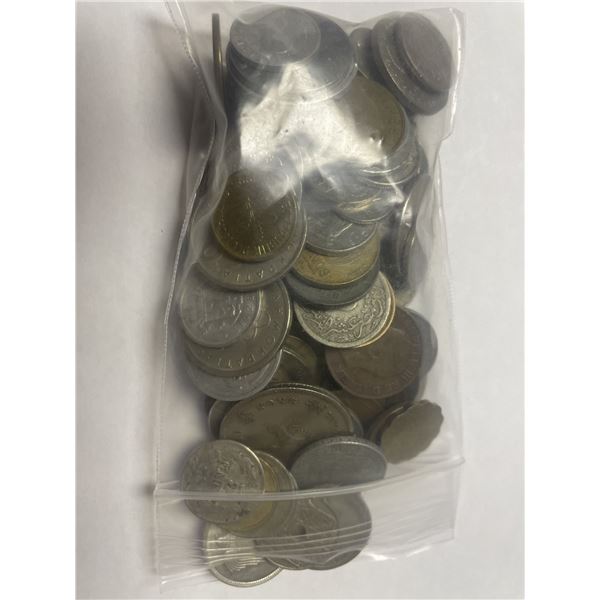 Mixed World Coins Bulk Lot – Approx. 370G
