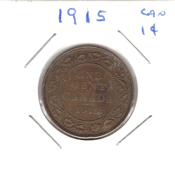 1915 Canada Large One Cent