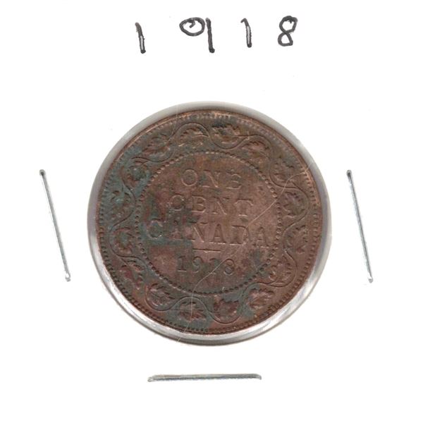1918 Canada Large One Cent