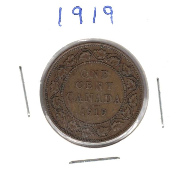 1919 Canada Large One Cent