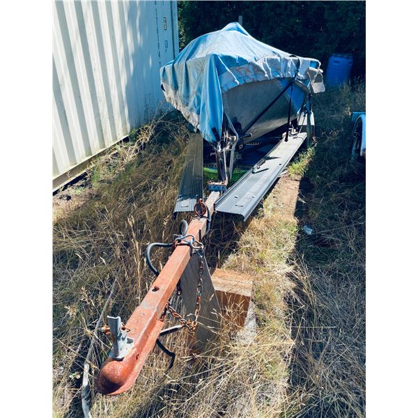 Aluminum Boat with Suzuki 15HP Outboard and PCI Trailer
