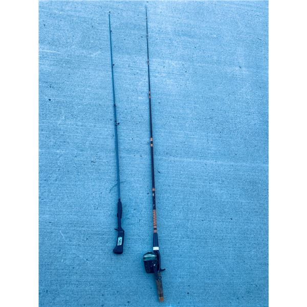 Two Fishing Rods with Johnson Century 225 Reel