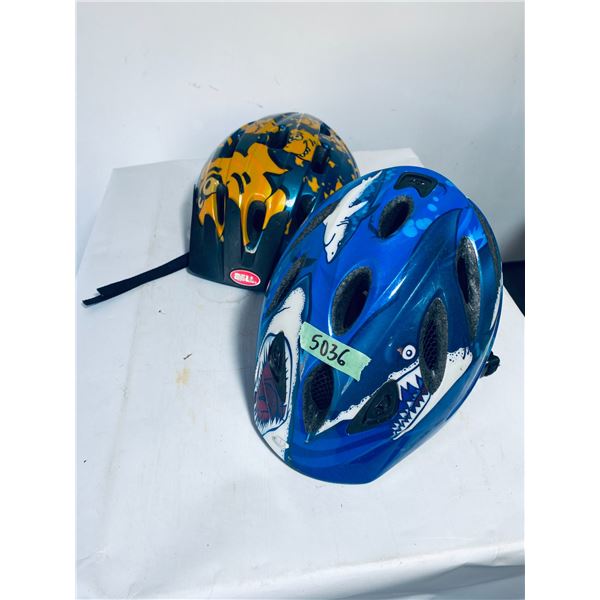 Bell Tiger and Shark Youth Bicycle Helmets