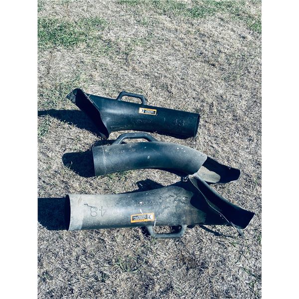 Mower Deck Bagger Chutes
