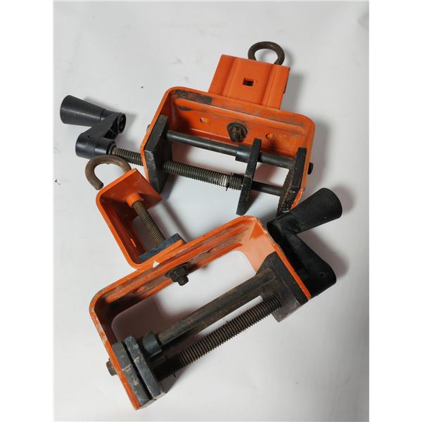 Pair of Black & Decker 3" Portable Bench Vises