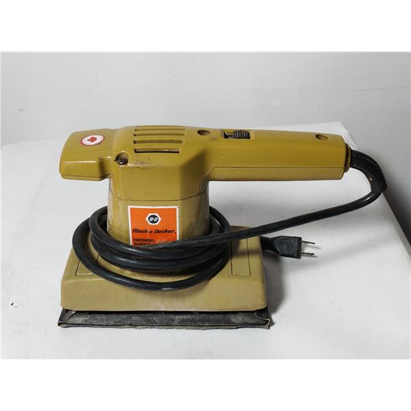 Vintage Black & Decker Corded Finishing Sander