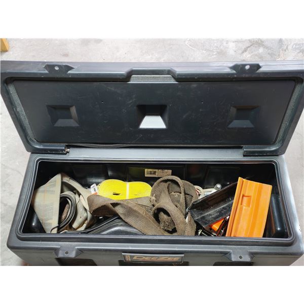 Dee Zee Poly Utility Chest with Cargo Straps and Hardware