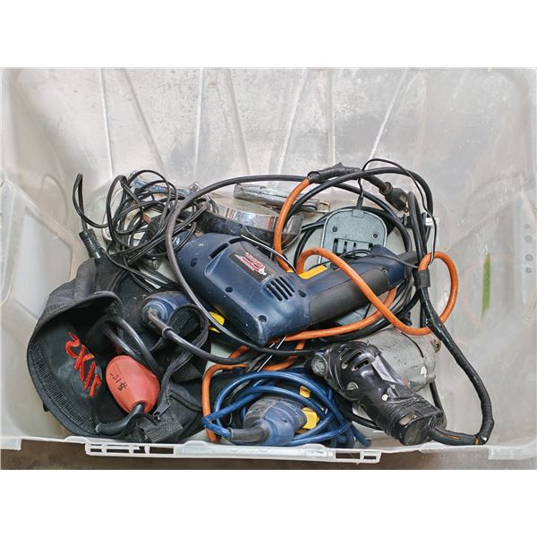 Assorted Corded Power Tools Lot