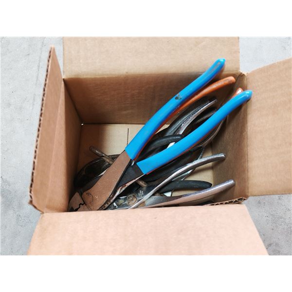 Assorted Pliers Hand Tool Lot