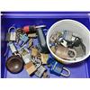 Image 1 : Assorted Padlocks with Keys Lot